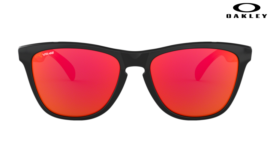 Clearance Rare Oakley Frogskins Valentino Rossi VR46 24K Gold Iridium Polarized Lenses EXC