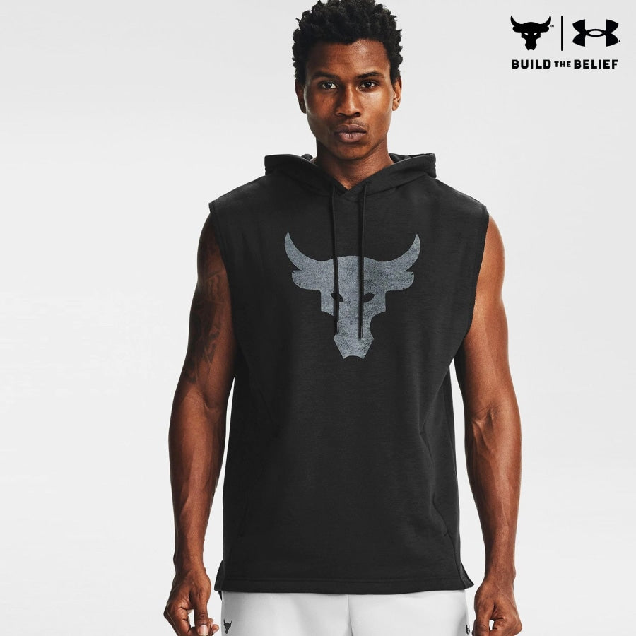 Men's Project Rock Charged Cotton® Sleeveless Hoodie