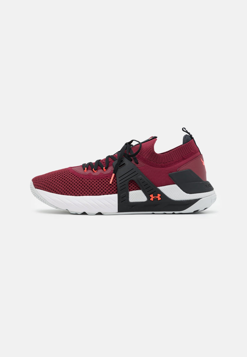 Men's UA Project Rock 4 Training Shoes - Red