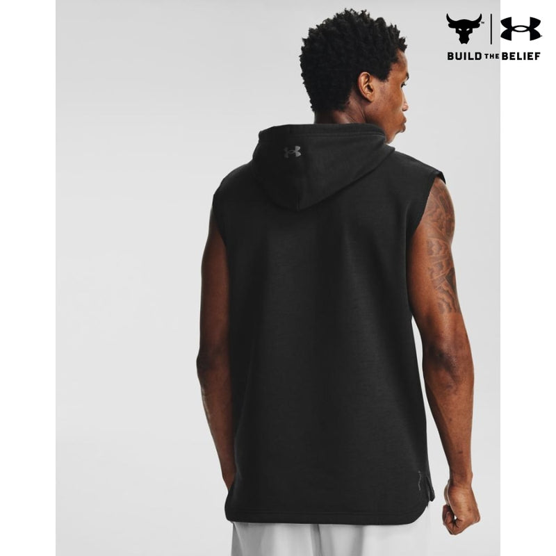 Mens Under Armour black Project Rock Hoodie