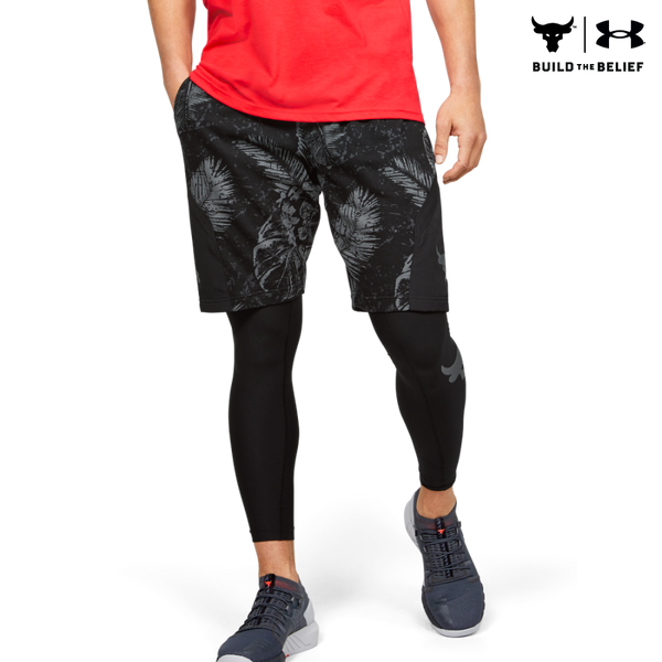 Men's Project Rock Terry Printed Shorts