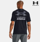 Mens Ua Blurry Logo Wordmark Short Sleeve