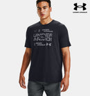 Mens Ua Grid Short Sleeve - Black