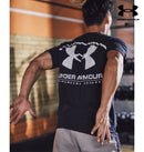 Mens Ua Performance Big Logo Short Sleeve